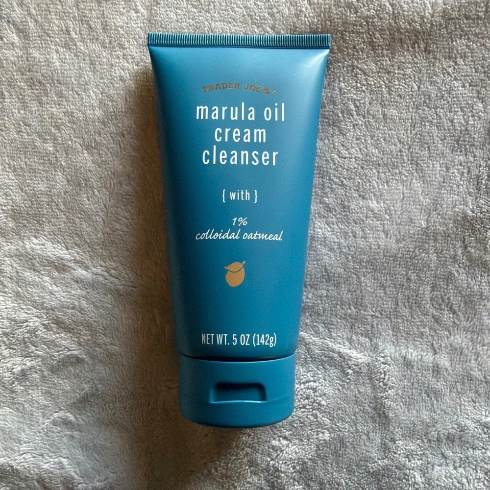 Trader Joe's Marula Oil Cream Cleanser 1% Colloidal Oatmeal 5 oz NEW - C772